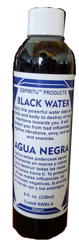 8oz Black Water (Agua Negra)